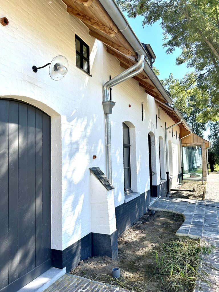 Daksteiger door Steigerbouw Geert Viaene